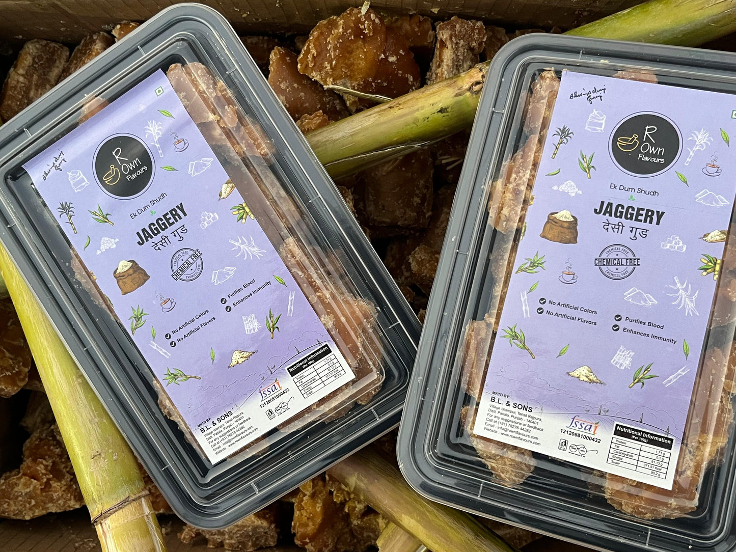 Chai Doodh Ke Liye Gur - Combo Pack of 2